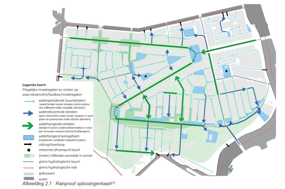 Rivierenbuurt Amsterdam oplossingenkaart